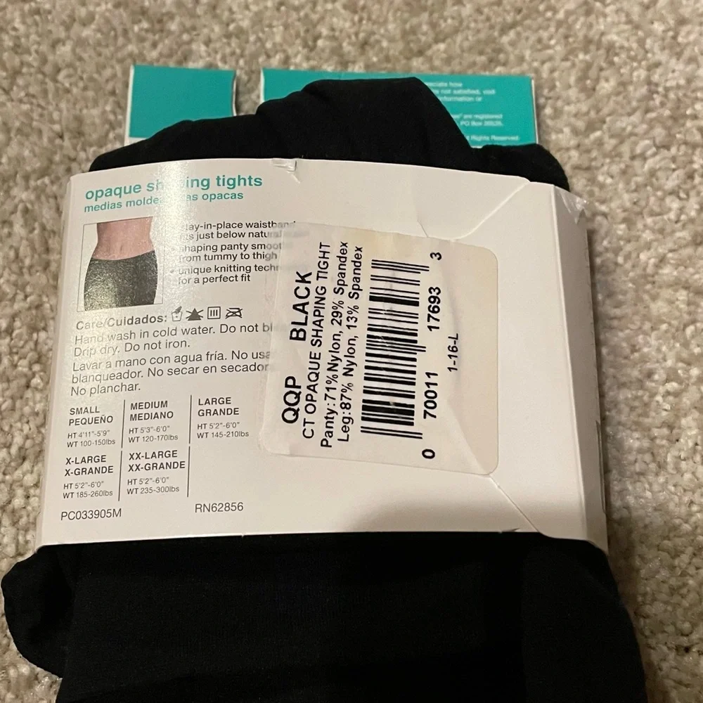 4 pairs of medium tights